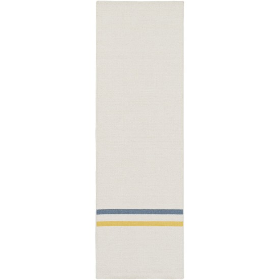 Surya Colton Light Gray Rug 2'6" X 8'