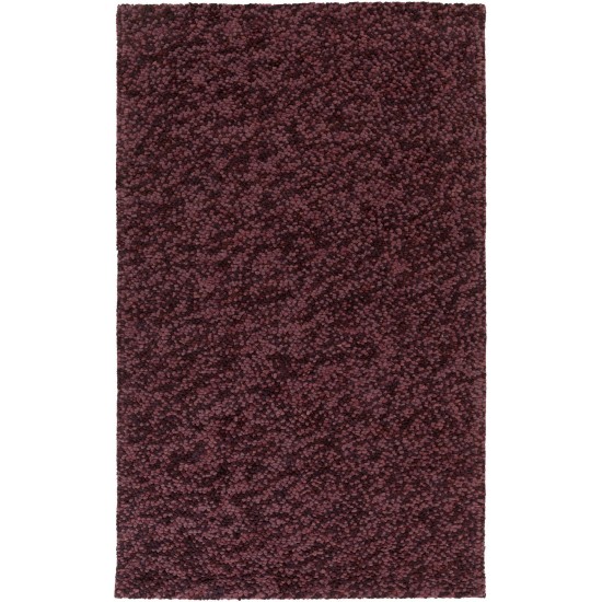 Surya Confetti Burgundy Rug 2' X 3'