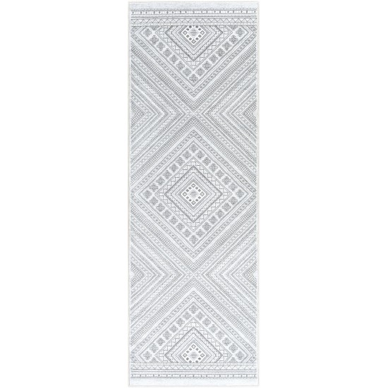 Surya Contempo Charcoal Rug 2'7" X 7'10"