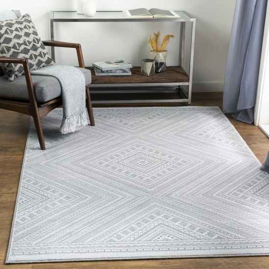 Surya Contempo Charcoal Rug 2'7" X 7'10"