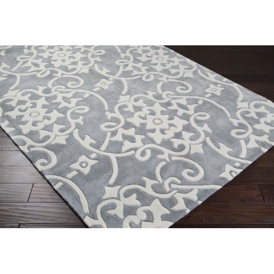 Surya Cosmopolitan Slate Rug 6' X 9'