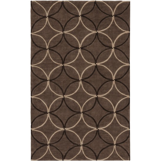 Surya Cosmopolitan Cos-8868 Dark Brown Rug 9' X 13'