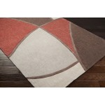 Surya Cosmopolitan Brick Red Rug 8' Round