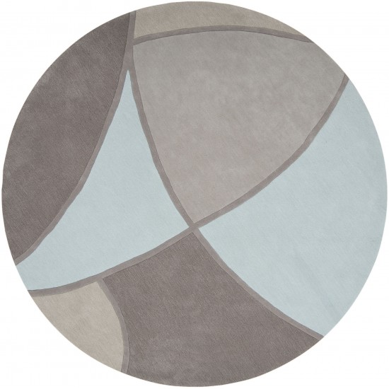 Surya Cosmopolitan Light Blue Rug 8' Round