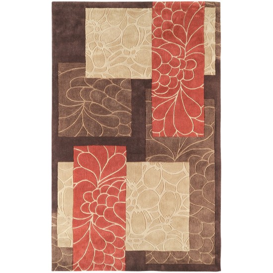 Surya Cosmopolitan Cos-8889 Brick Red Rug 9' X 13'