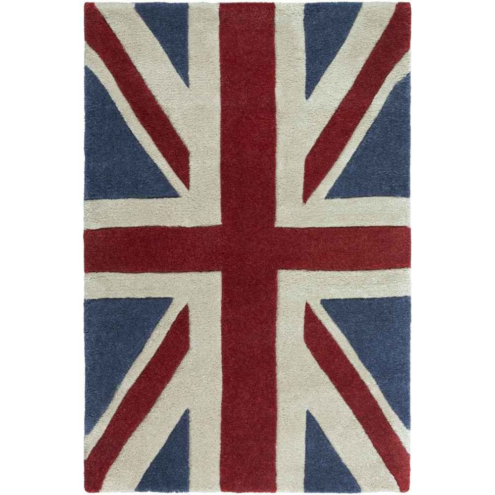 Surya Cosmopolitan Brick Red Rug 2' X 3' Surya Cosmopolitan Brick Red Rug 2' X 3'