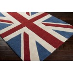Surya Cosmopolitan Brick Red Rug 2' X 3'