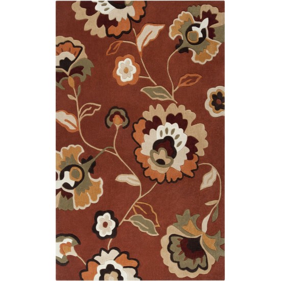 Surya Cosmopolitan Cos-9105 Brick Red Rug 9' X 13'