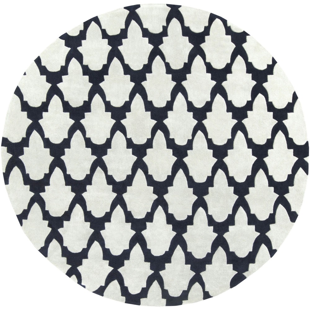 Surya Cosmopolitan Cos-9159 Navy Rug 8' Round