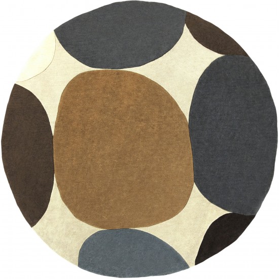 Surya Cosmopolitan Medium Brown Rug 8' Round