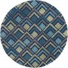 Surya Cosmopolitan Cos-9273 Navy Rug 8' Round
