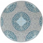 Surya Cosmopolitan Medium Green Rug 8' Round