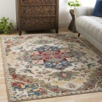 Surya Crafty Dark Blue Rug 2'7" X 4'11"