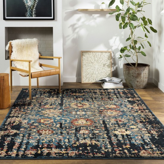 Surya Crafty Crt-2322 Blue Rug 2' X 2'11"