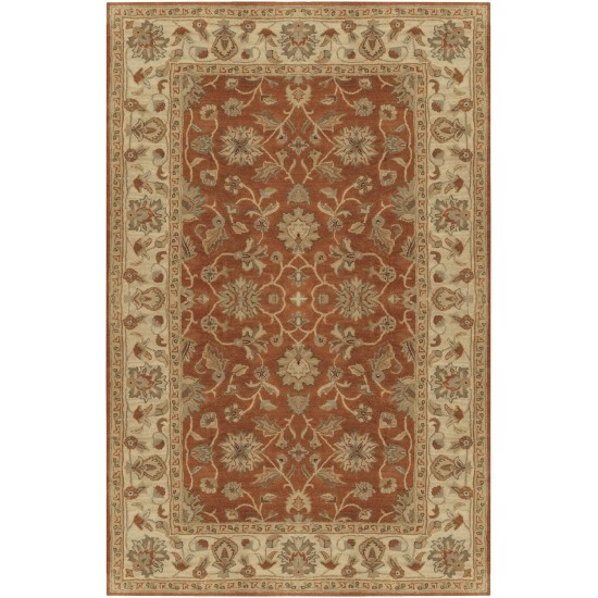 Surya Crowne Brick Red Rug 9' X 13'