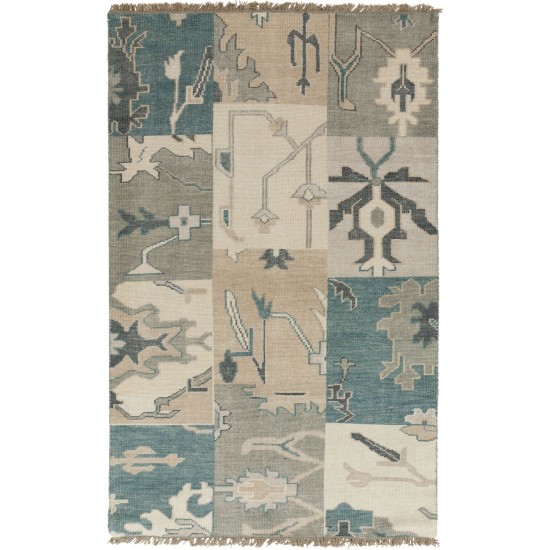 Surya Cypress Deep Teal Rug 5' X 8'