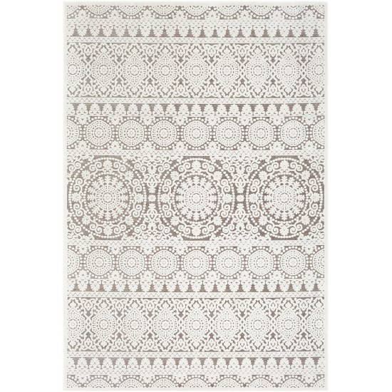 Surya Dantel Silver Gray Rug 6'7" X 9'