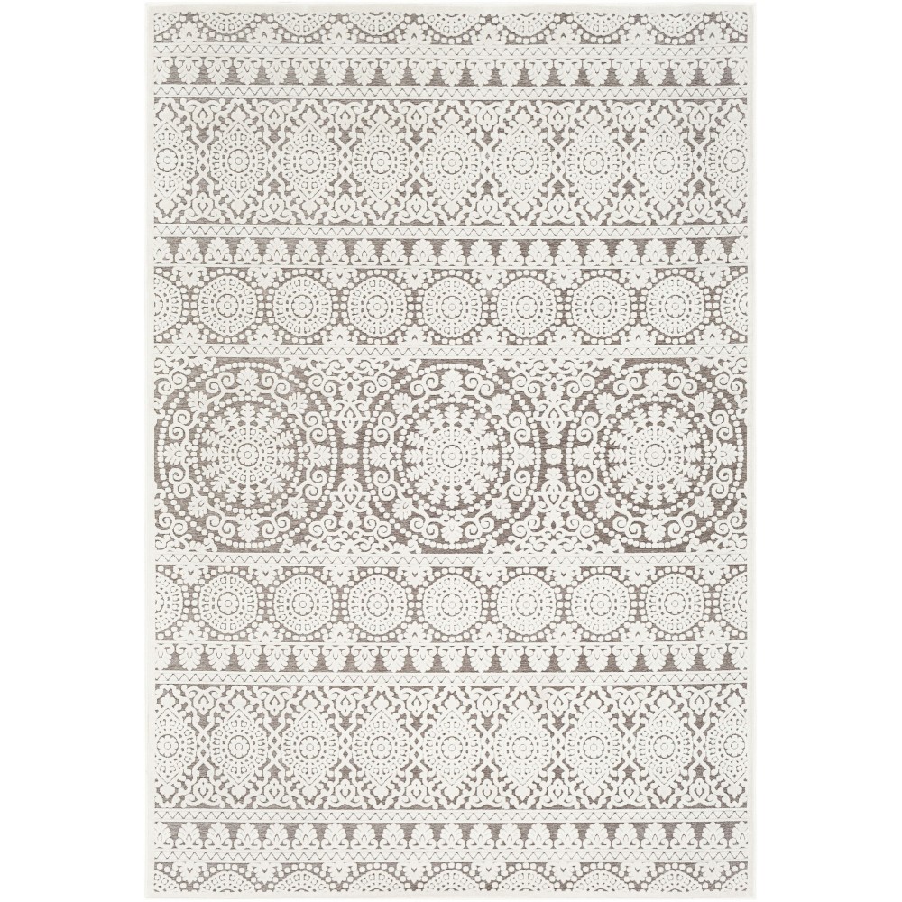 Surya Dantel Silver Gray Rug 6'7" X 9'