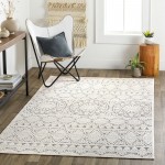 Surya Dantel Silver Gray Rug 6'7" X 9'