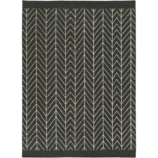 Surya Dasher Black Rug 2' X 3'