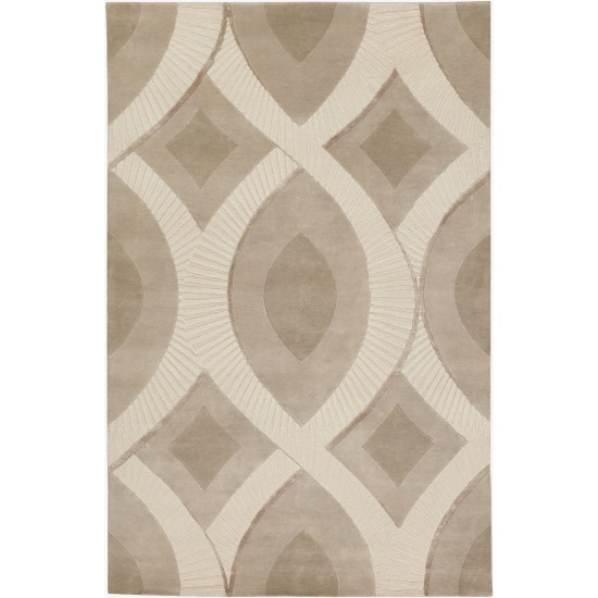 Surya Decadent Tan Rug 2' X 3'