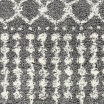 Surya Deluxe Shag Charcoal Rug 7'10" X 10'3"