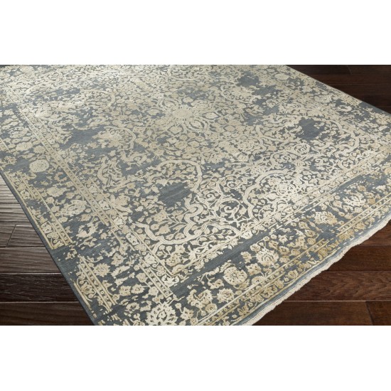 Surya Desiree Medium Gray Rug 6' X 9'