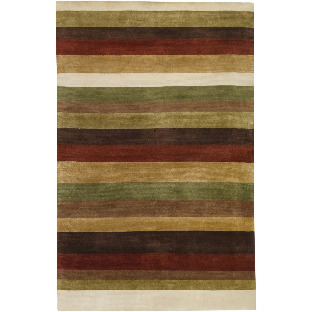 Surya Dimensions Dark Brown Rug 2' X 3'