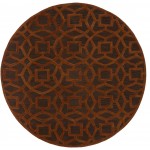 Surya Dream Dark Brown Rug 8' Round