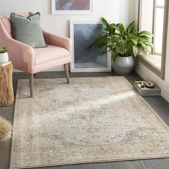 Surya Dryden Gray Rug 5'3" X 7'3"