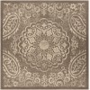 Surya Eagean Dark Brown Rug 7'10" Square