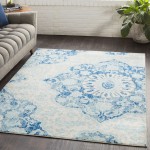 Surya Elaziz Elz-2317 Dark Blue Rug 2'7" X 7'6"