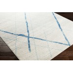 Surya Elaziz Sky Blue Rug 2'7" X 7'6"