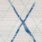 Surya Elaziz Sky Blue Rug 2'7" X 7'6"