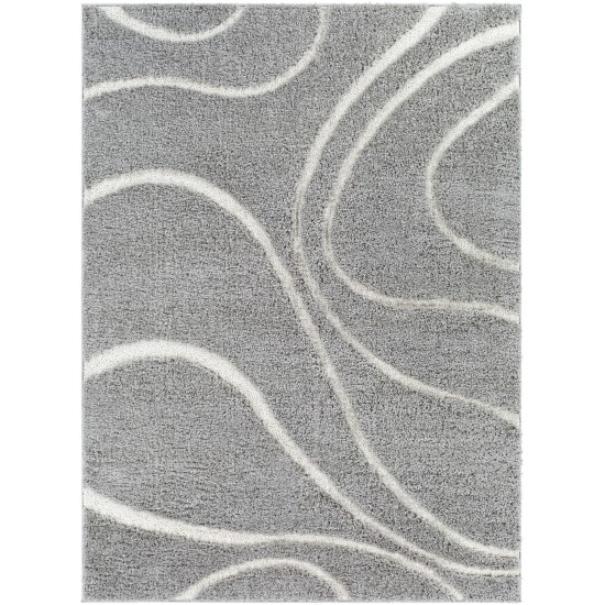 Surya Elenor Light Gray Rug 6'7" X 9'