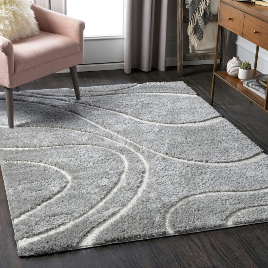 Surya Elenor Light Gray Rug 6'7" X 9'