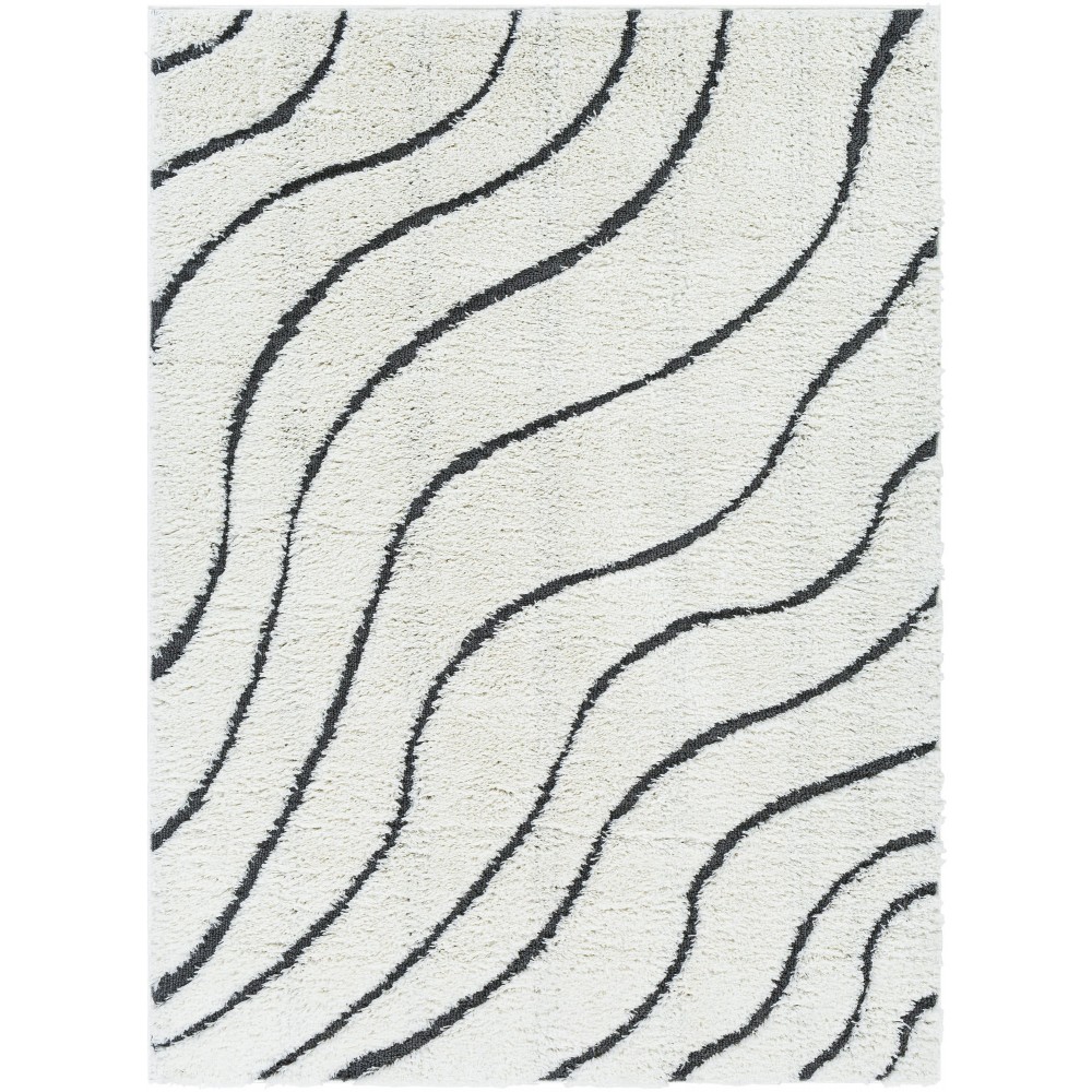 Surya Elenor White Rug 6'7" X 9'