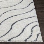 Surya Elenor White Rug 6'7" X 9'