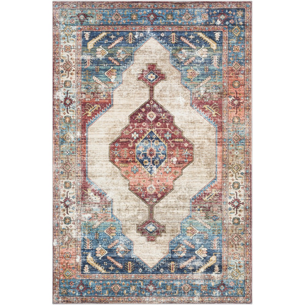 Surya Erin Deep Teal Rug 2'6" X 4'