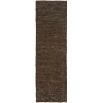 Surya Essential Black Rug 2'6" X 8'