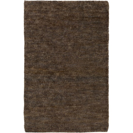 Surya Essential Black Rug 4' X 6'