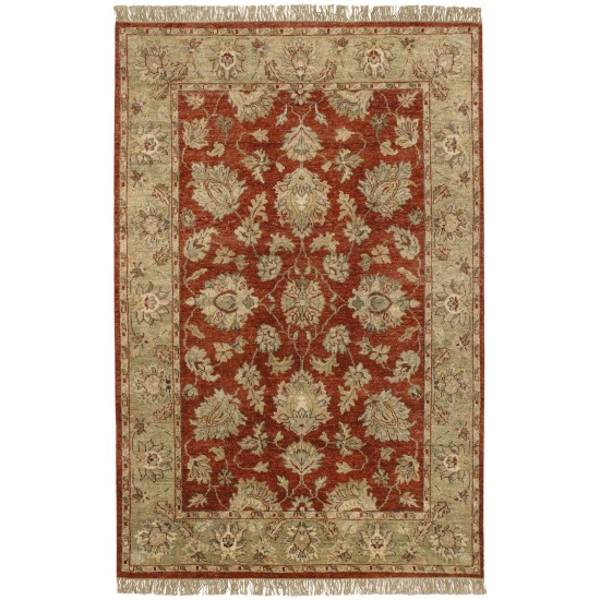 Surya Estate Brick Red Rug 2' X 3'