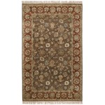 Surya Estate Est-10506 Dark Brown Rug 5' X 8'