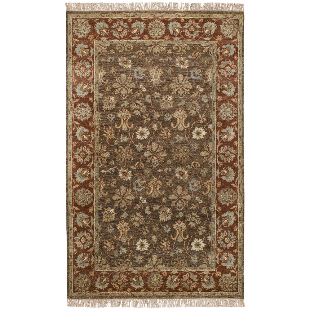 Surya Estate Est-10506 Dark Brown Rug 5' X 8' Surya Estate Est-10506 Dark Brown Rug 5' X 8'