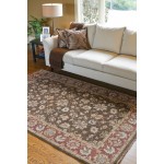 Surya Estate Est-10506 Dark Brown Rug 5' X 8'