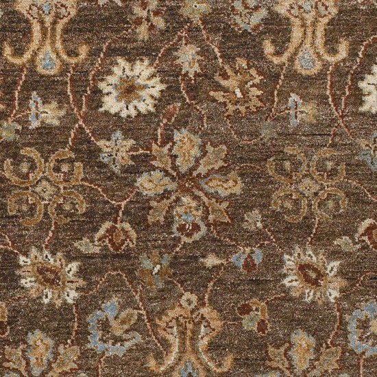 Surya Estate Est-10506 Dark Brown Rug 5' X 8'
