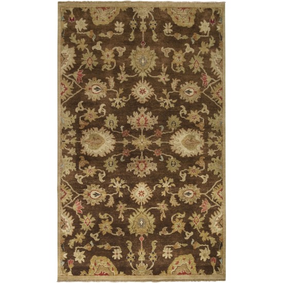 Surya Estate Est-10523 Dark Brown Rug 2' X 3'