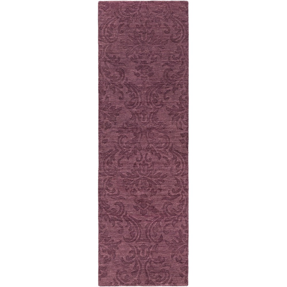 Surya Etching Plum Rug 2'6" X 8'