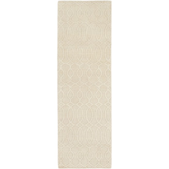 Surya Etching Beige Rug 2'6" X 8'