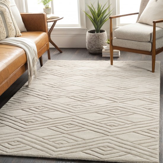 Surya Etching Light Beige Rug 8' X 11'